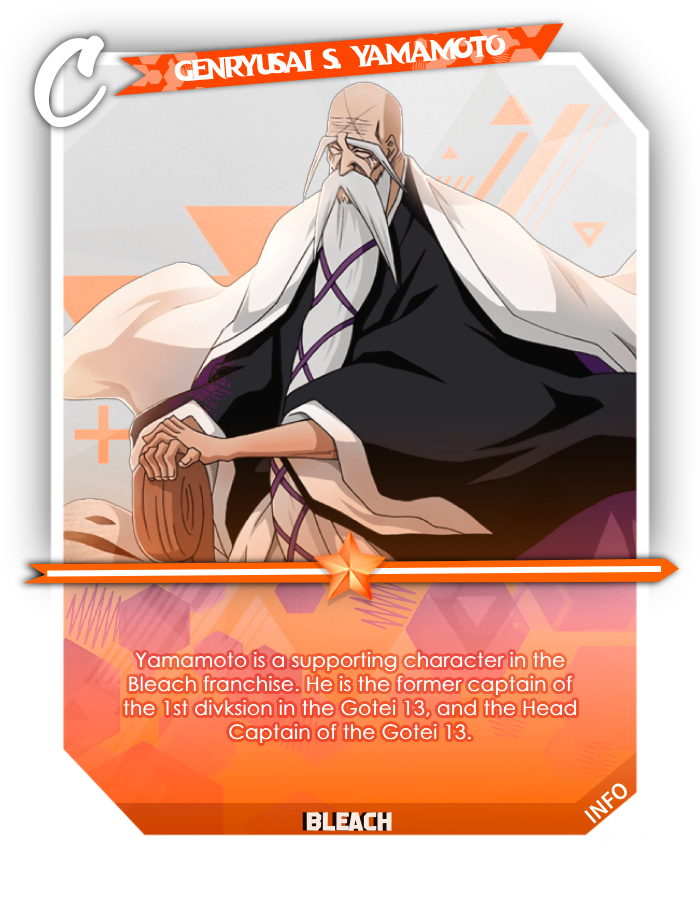 Genryusai Shigekuni Yamamoto