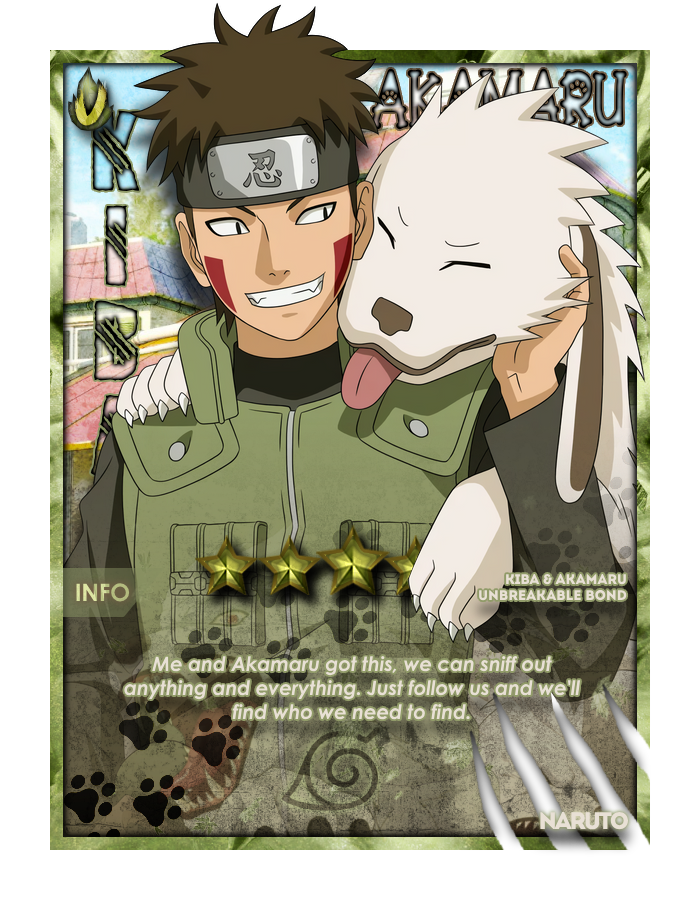 Kiba and Akamaru