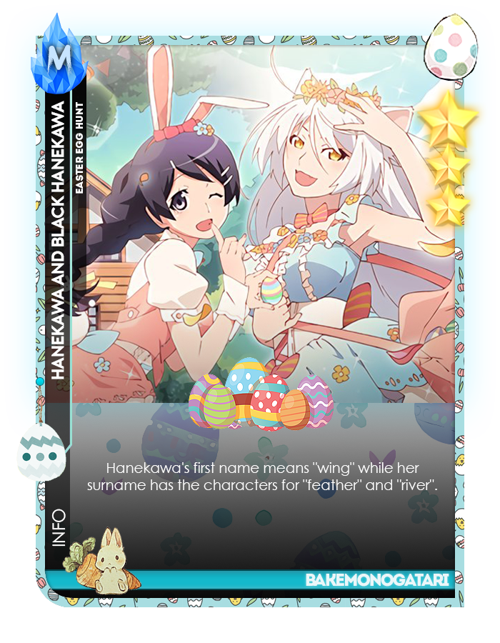 Hanekawa and Black Hanekawa